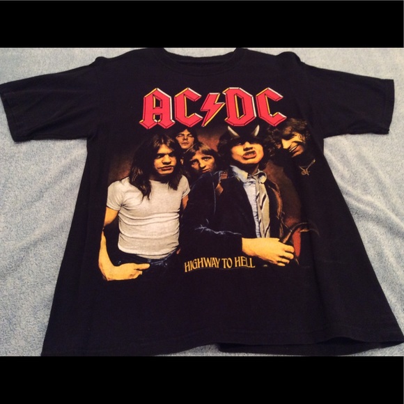 ac dc t shirt original